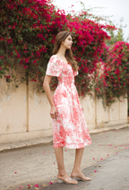 The Camille in Toile de Joie in Cherry