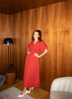 The Sara Dress in Jaipur Dust