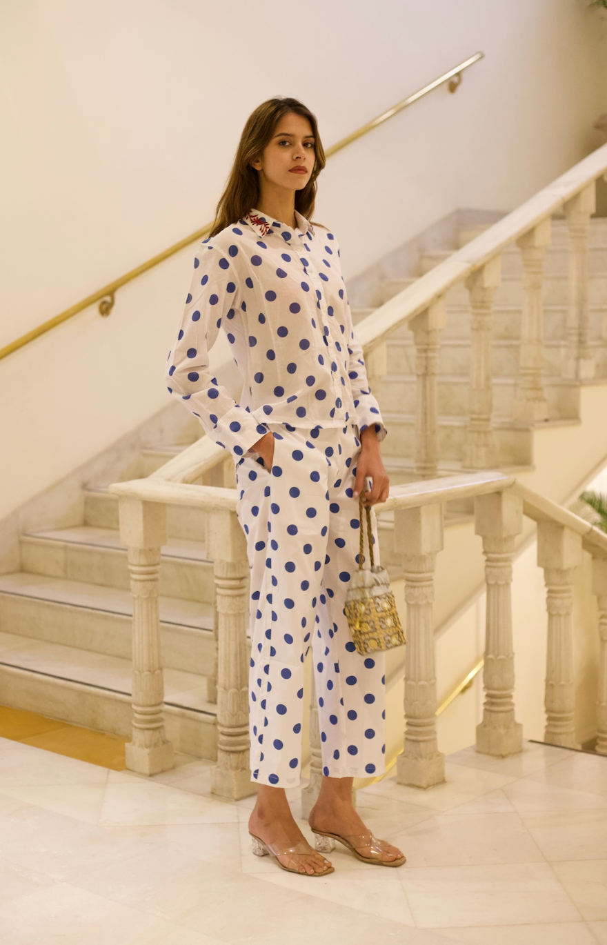 The Nicole Top in Riviera