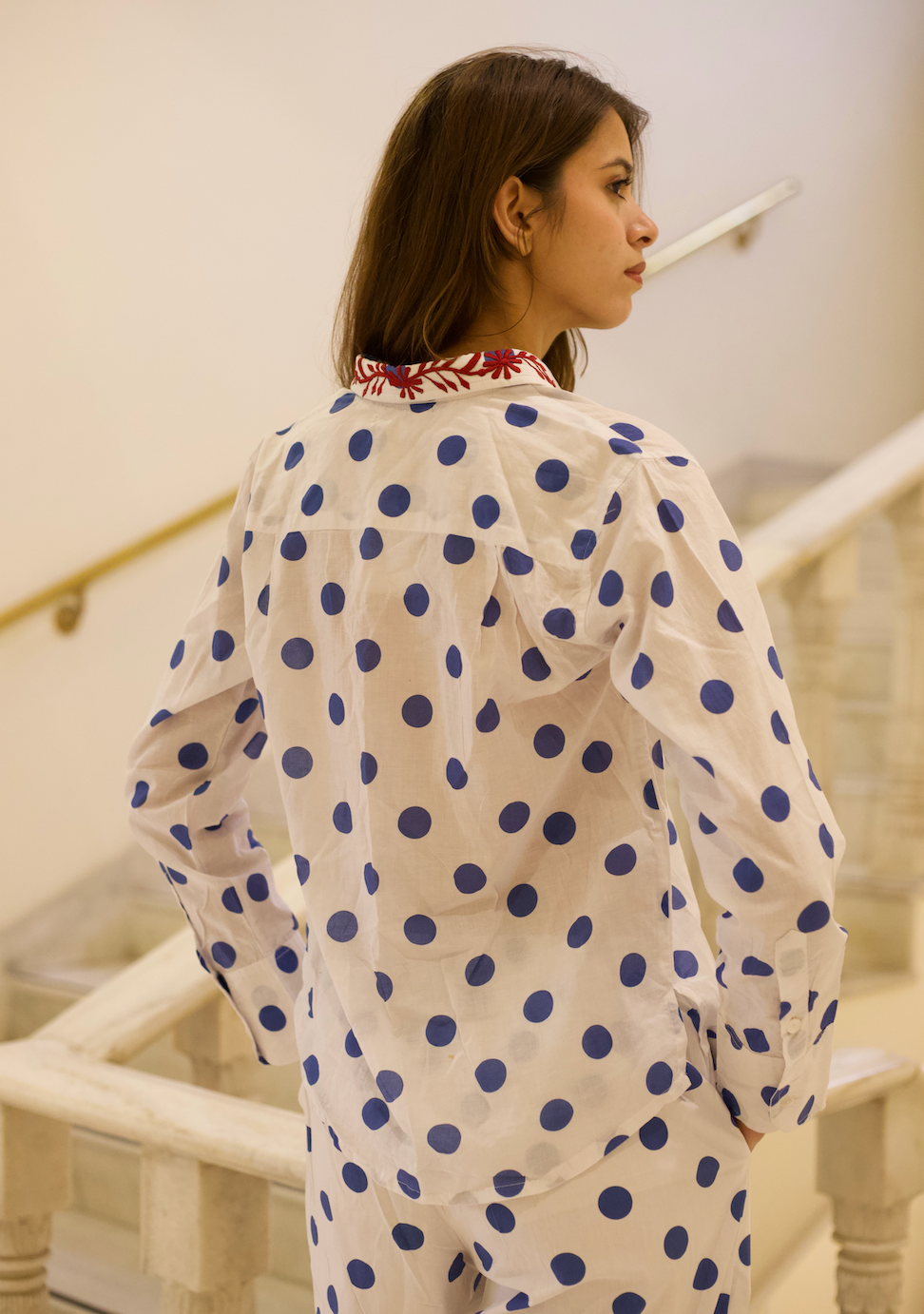 The Nicole Top in Riviera
