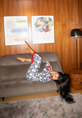 The Joey Loungewear Set in Zebra